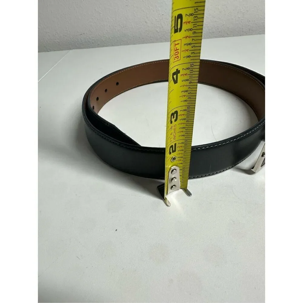 English Laundry Men’s Genuine Leather Belt Size 40 Black Brown